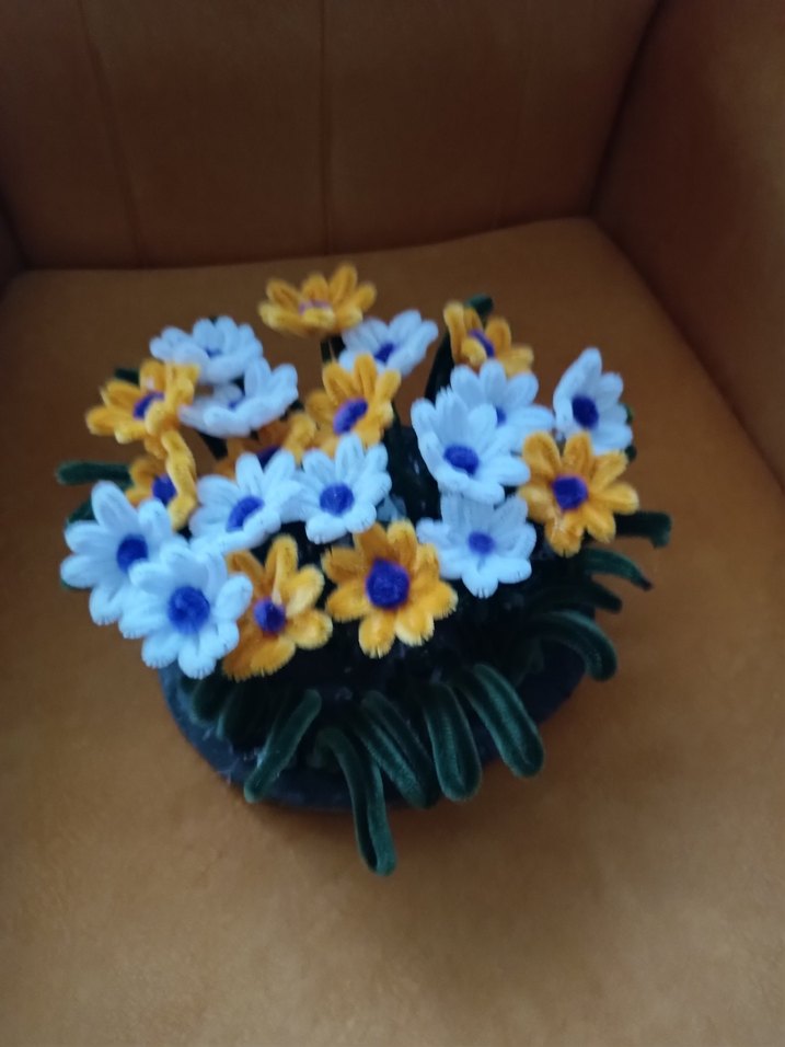 El Yapımı Bohem Çiçek Aranjmanı - Görsel 3