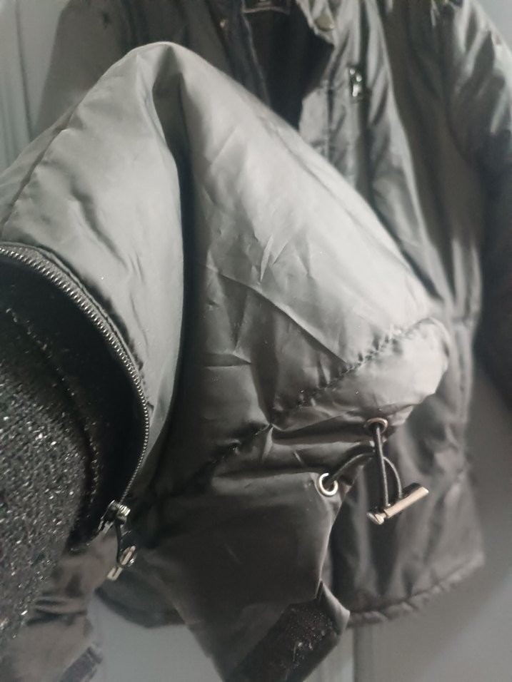 Fermuarlı Gri Erkek Midi Mont - Görsel 4