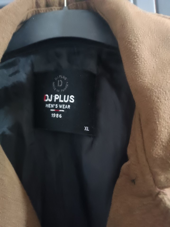 Düğmeli Bej Erkek Süet Midi Ceket - Görsel 3