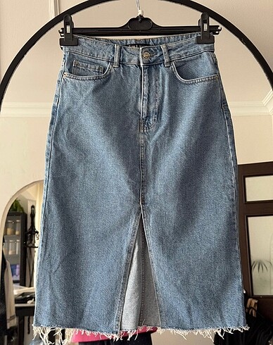 Kot etek jean etek