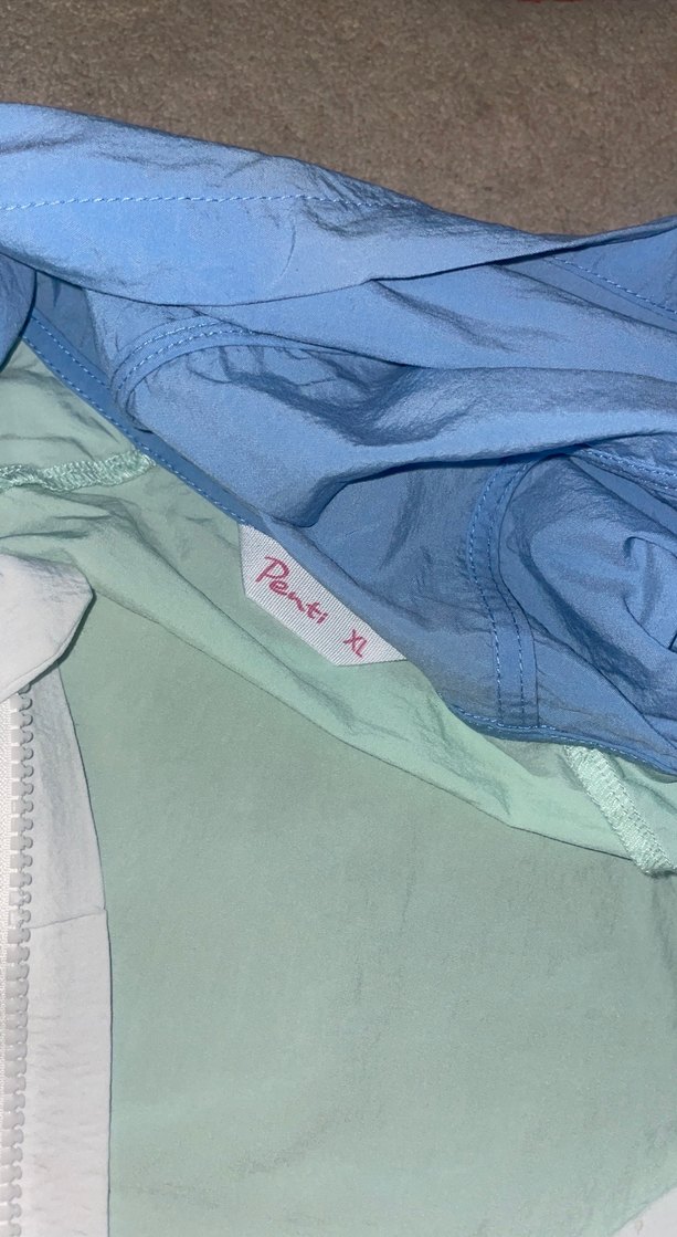 Kızlar için Çok Renkli Fermuarlı Ceket - Görsel 2