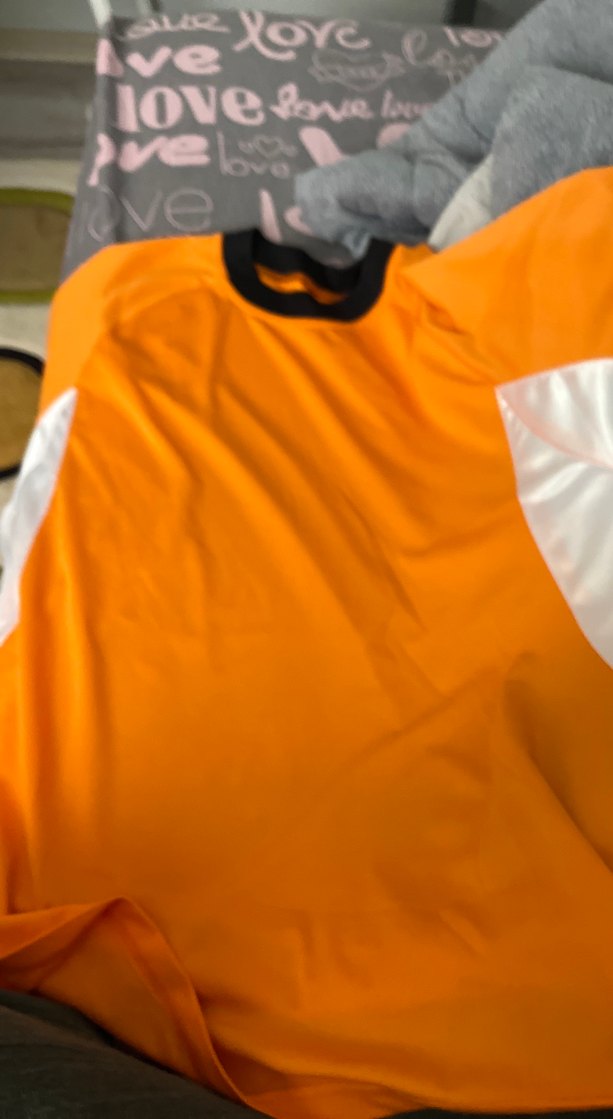 Turuncu Kısa Kollu Basic Erkek Forma - Görsel 2