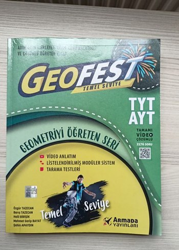 Geofest Temel Seviye Geometri TYT AYT Kitabı