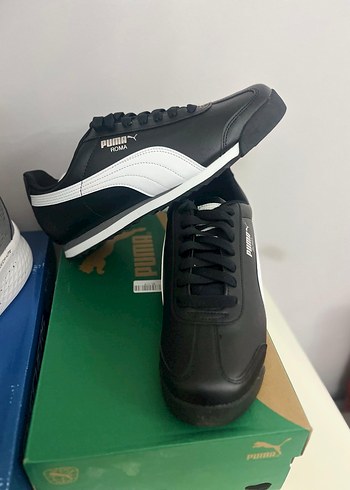Puma Roma Siyah Erkek Spor Ayakkabı