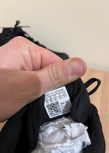 Erkek Siyah Bağcıklı Outdoor Spor Ayakkabı - Görsel 4