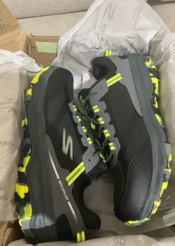 Skechers Erkek Sarı Siyah Spor Ayakkabı - Görsel 4