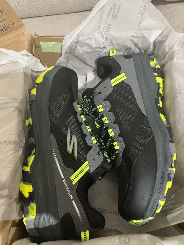 Skechers Erkek Sarı Siyah Spor Ayakkabı - Görsel 4