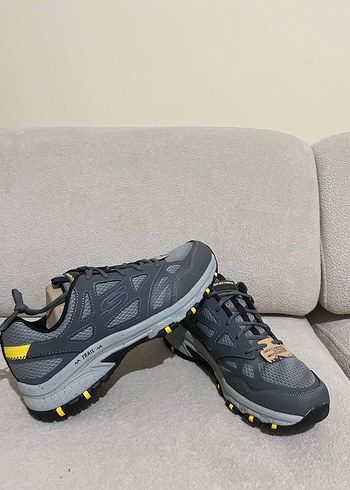 Gri Skechers Outdoor Erkek Spor Ayakkabı - Görsel 2