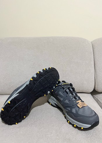 Gri Skechers Outdoor Erkek Spor Ayakkabı - Görsel 3