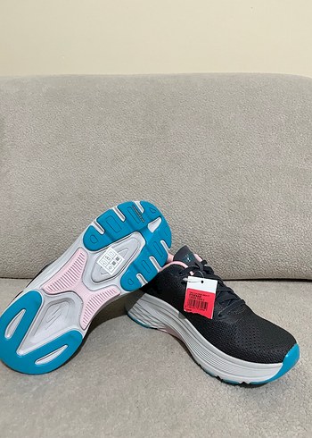 Gri Kadın Spor Ayakkabı Platform Topuklu - Görsel 4