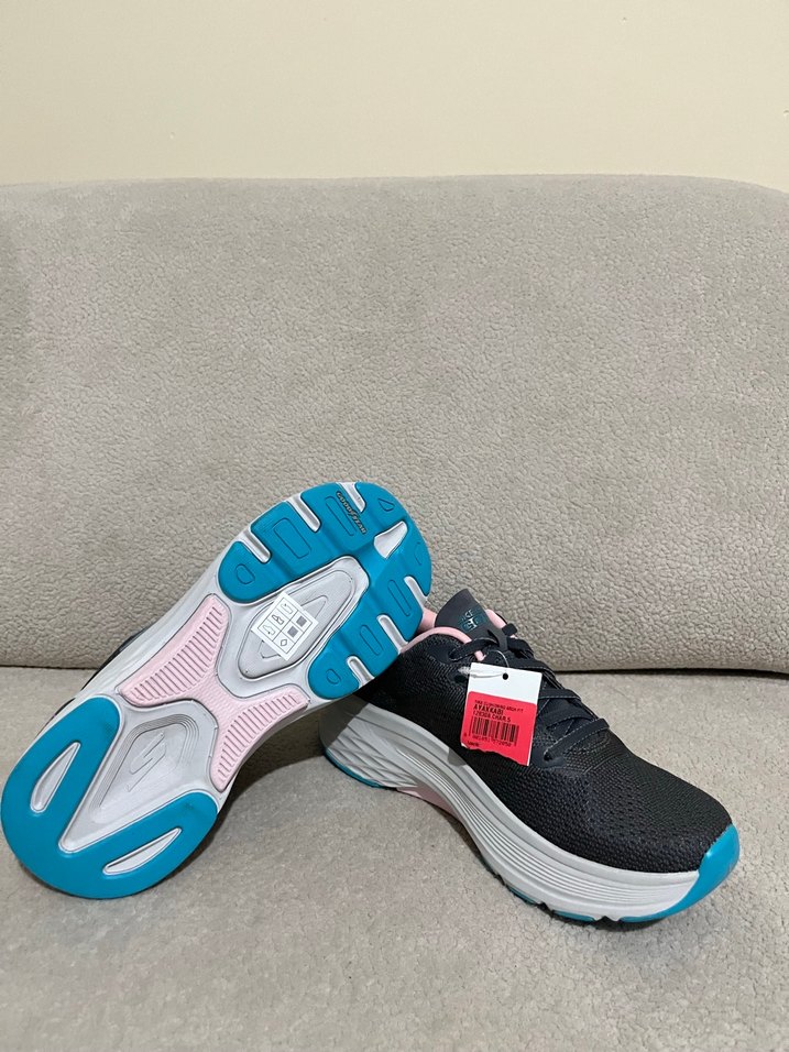 Gri Kadın Spor Ayakkabı Platform Topuklu - Görsel 4