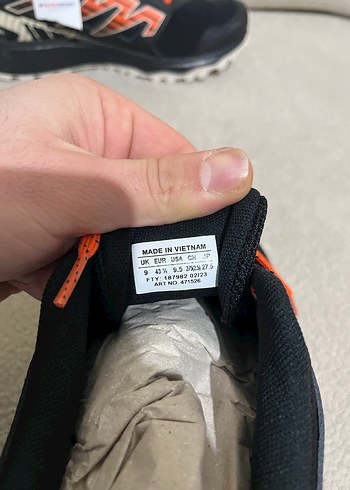 Salomon Erkek Turuncu Outdoor Spor Ayakkabı - Görsel 5