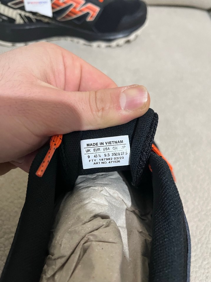 Salomon Erkek Turuncu Outdoor Spor Ayakkabı - Görsel 5