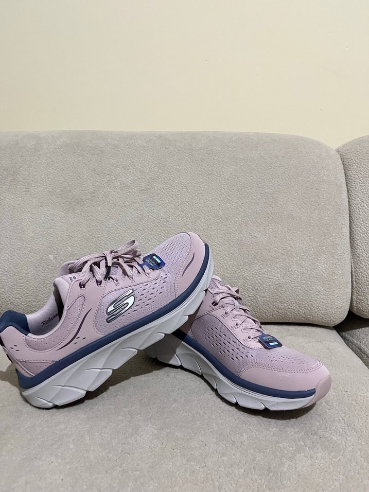 Pembe Platform Topuklu Skechers Spor Ayakkabı - Görsel 2