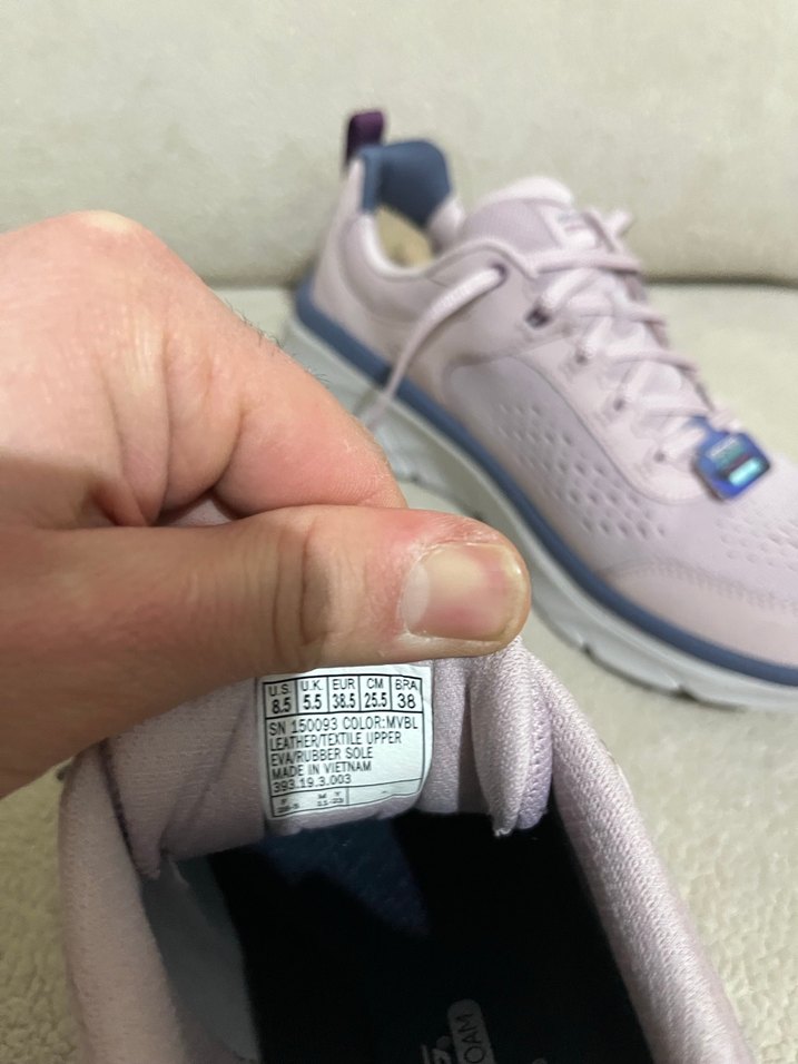 Pembe Platform Topuklu Skechers Spor Ayakkabı - Görsel 5