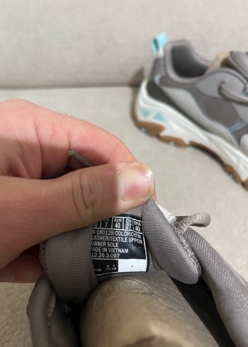 Gri Platform Topuklu Kadın Spor Ayakkabı - Görsel 5