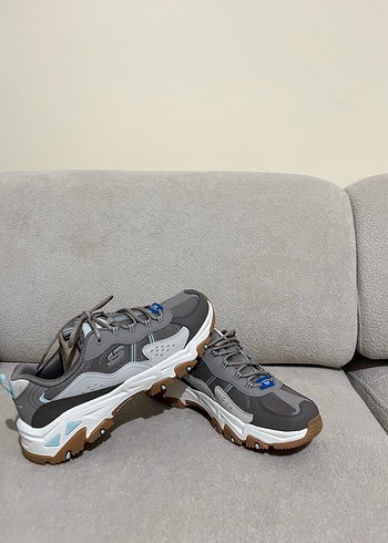 Gri Platform Topuklu Kadın Spor Ayakkabı - Görsel 2