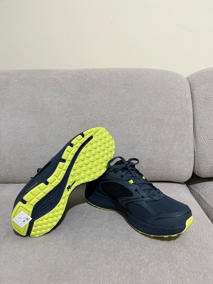 Skechers Erkek Mavi Spor Ayakkabı Velcro - Görsel 3