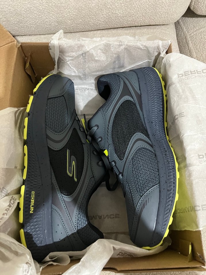 Skechers Erkek Mavi Spor Ayakkabı Velcro - Görsel 4