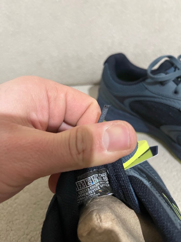 Skechers Erkek Mavi Spor Ayakkabı Velcro - Görsel 5