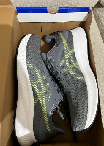 Gri Erkek Spor Ayakkabı Velcro Detaylı - Görsel 4