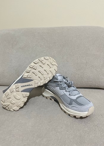 Gri Platform Topuklu Kadın Spor Ayakkabı - Görsel 3