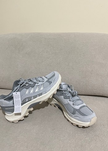 Gri Platform Topuklu Kadın Spor Ayakkabı - Görsel 2