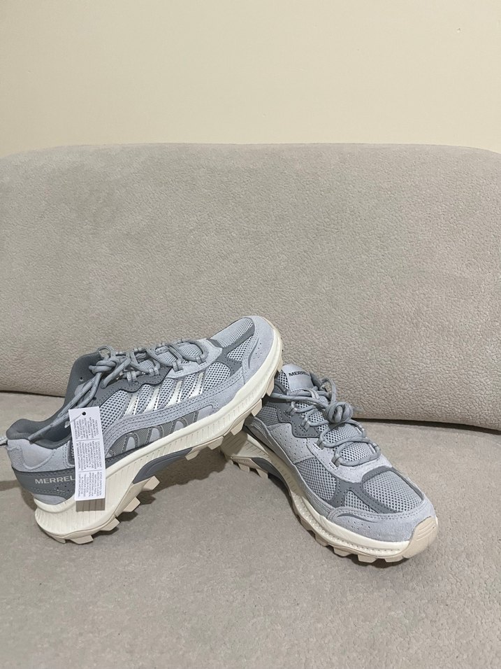 Gri Platform Topuklu Kadın Spor Ayakkabı - Görsel 2