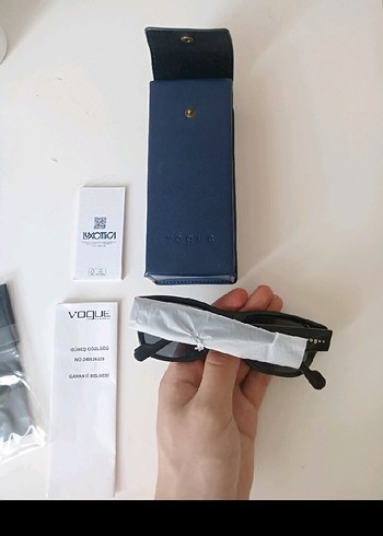 Vogue Siyah Erkek Güneş Gözlüğü - Görsel 2