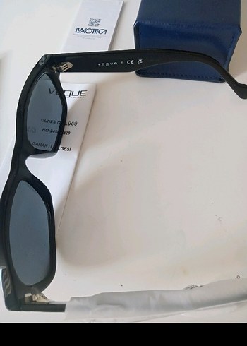 Vogue Siyah Erkek Güneş Gözlüğü - Görsel 3