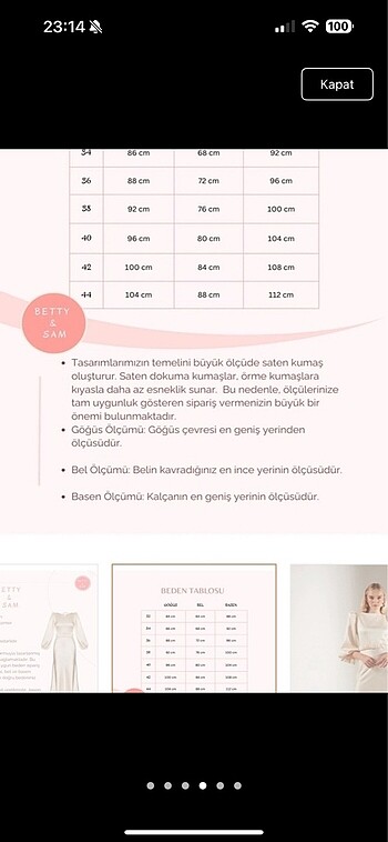 s Beden beyaz Renk Betty Sam Söz Nişan Elbisesi