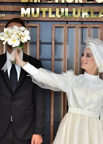 Nikah elbisesi ÖZEL DİKİM - Görsel 3