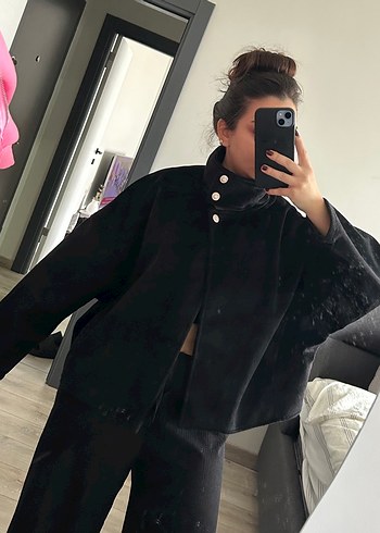 Massimo dutti kaşe ceket - Görsel 6