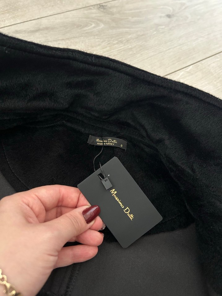 Massimo dutti kaşe ceket - Görsel 4