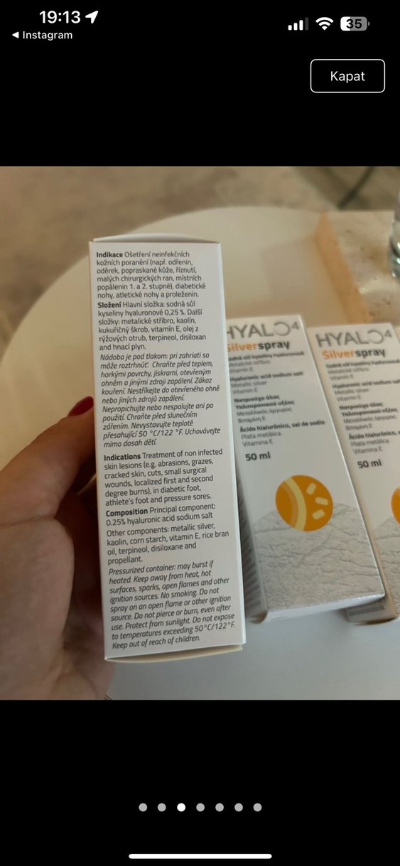 HYALO4 Silverspray 50ml yara sprey - Görsel 3