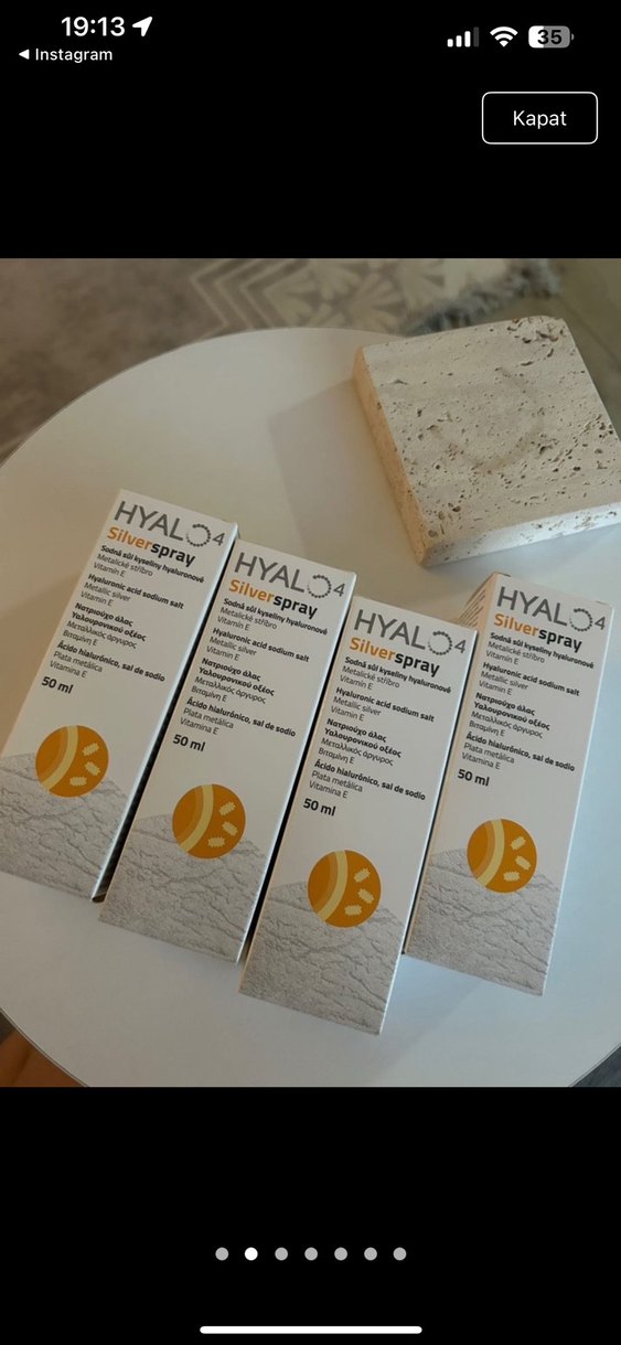 HYALO4 Silverspray 50ml yara sprey - Görsel 2