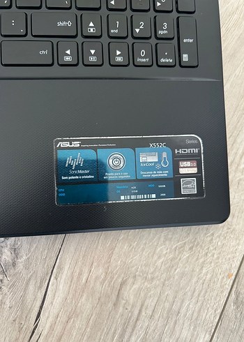 Asus x552c -i5-3337U CPU - Görsel 3