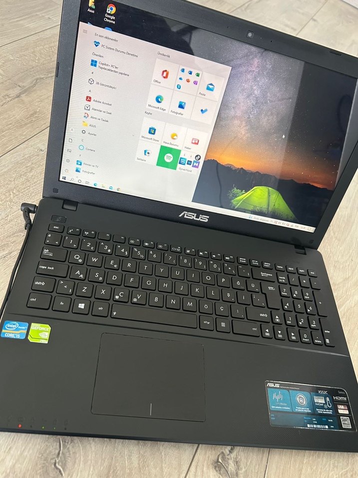 Asus x552c -i5-3337U CPU - Görsel 2