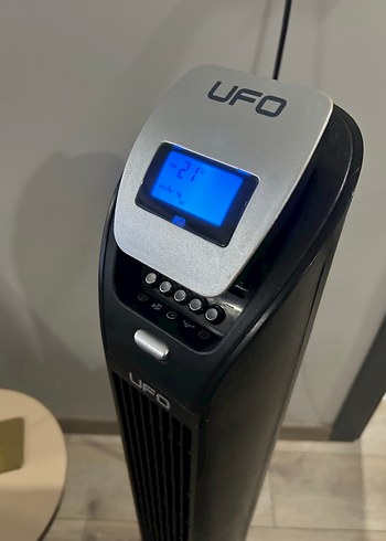 UFO Dijital Ekranlı Ayaklı Vantilatör - Görsel 3