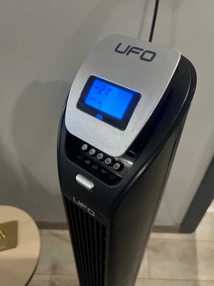 UFO Dijital Ekranlı Ayaklı Vantilatör - Görsel 3