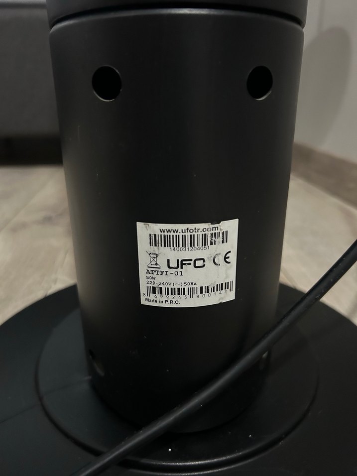 UFO Dijital Ekranlı Ayaklı Vantilatör - Görsel 5