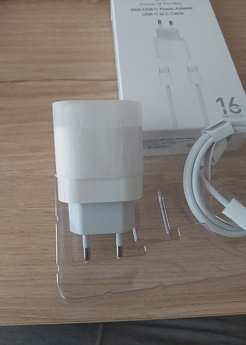 Iphone 35W Beyaz USB-C Hızlı Şarj Adaptörü