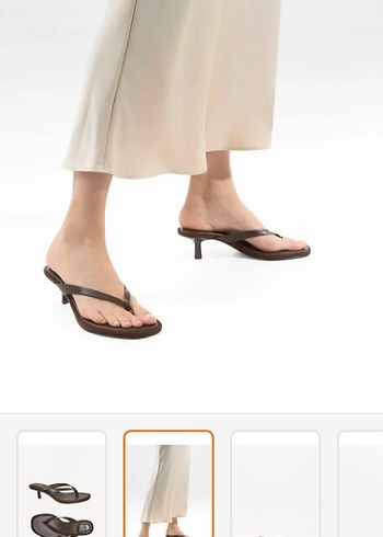 Bershka Topuklu Kadın Sandalet