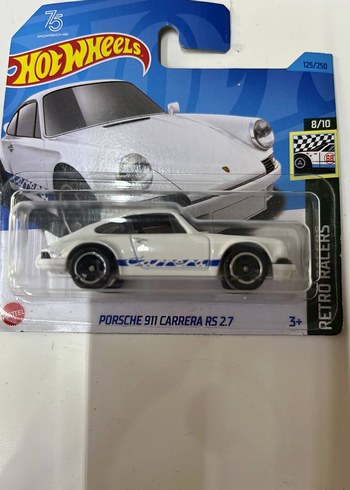 Hot Wheels Beyaz Porsche 911 Carrera RS 2.7
