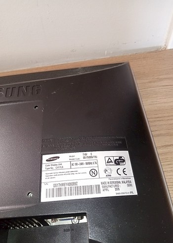 Bej Samsung Monitör - Görsel 9