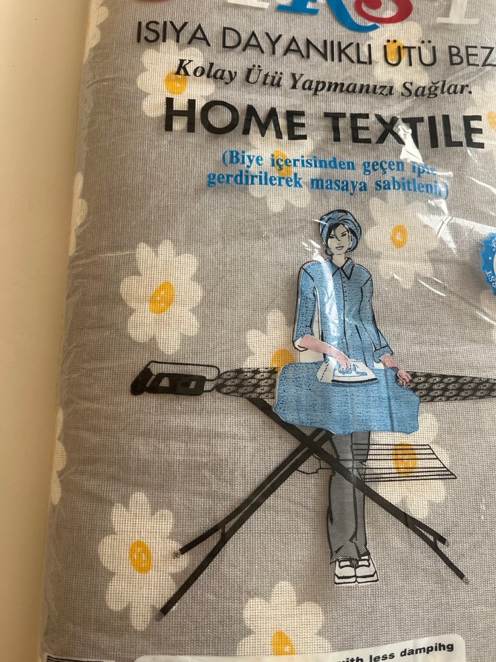Isıya Dayanıklı Gri Ütü Bezi - Görsel 2