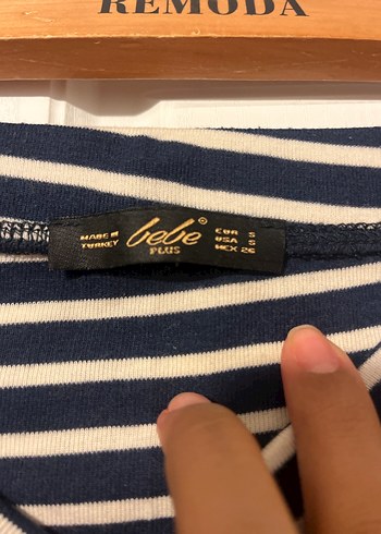 Çizgili Drapeli Uzun Kadın Etek - Görsel 4