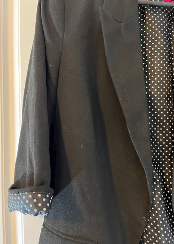 Siyah Blazer Ceket - Görsel 2