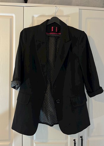 Siyah Blazer Ceket - Görsel 3