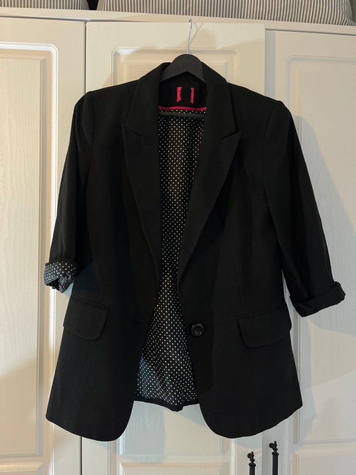 Siyah Blazer Ceket - Görsel 3